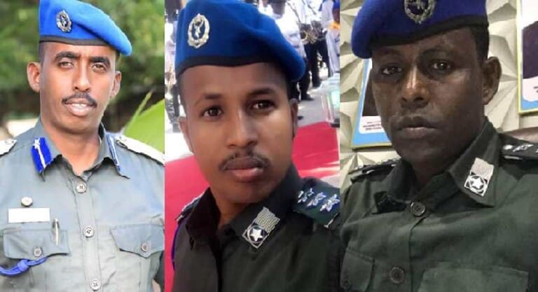 Saraakiil cusub oo loo magacaabay Qeybta Booliska G/Banadir & Saldhigyada Degmooyinka Muqdisho [Akhriso]