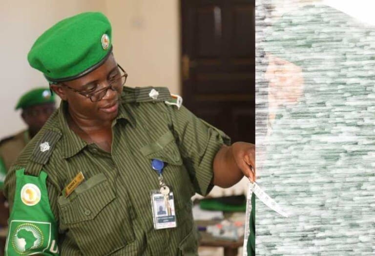 AMISOM oo ka jawaabtay Muuqaalka Haweeney Somali ah oo dood ka dhaliyey Baraha Bulshada [Sawirro]