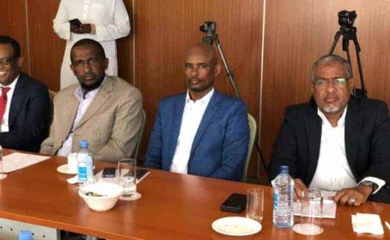 Siyaasiyiin & Xildhibaano ku shiray Nairobi oo soo jeediyay in Xukuumad Cusub lasoo dhiso [Akhriso]