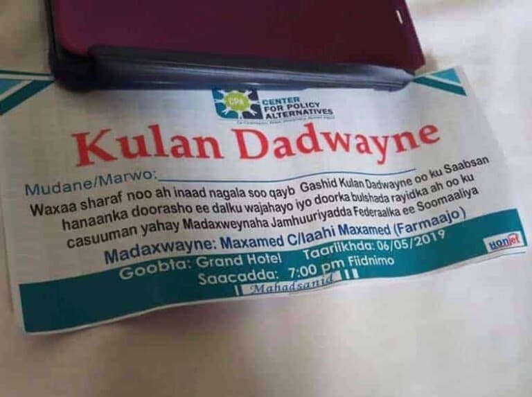 Garowe oo laga mamnuucay Shirarka Siyaasadeed & Hay’adii laga joojiyey kulankii Farmajo oo War soo saartay.