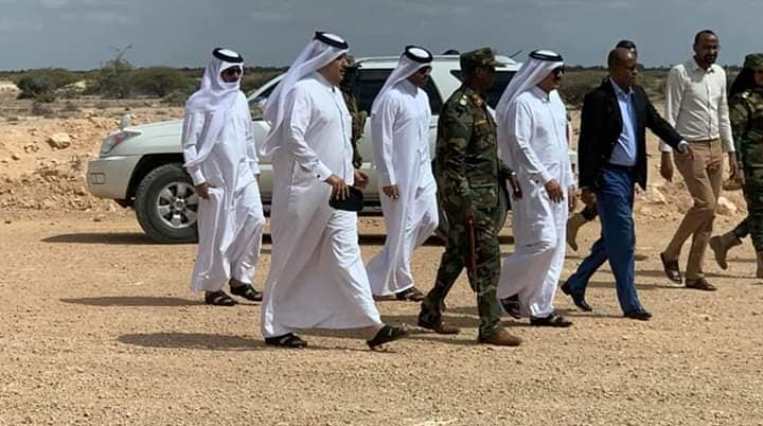 Diyaarad Milateri & Wafdi ka socda dowladda Qatar oo tegay Dh/mareeb & Qorshahooda oo la ogaaday