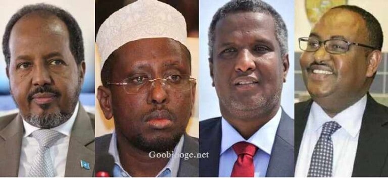 Puntland, Xisbiyada Xasan Sheekh, Sh. Shariif & C/raxman C/shakur oo taageeray Axmed Madoobe [Akhriso]