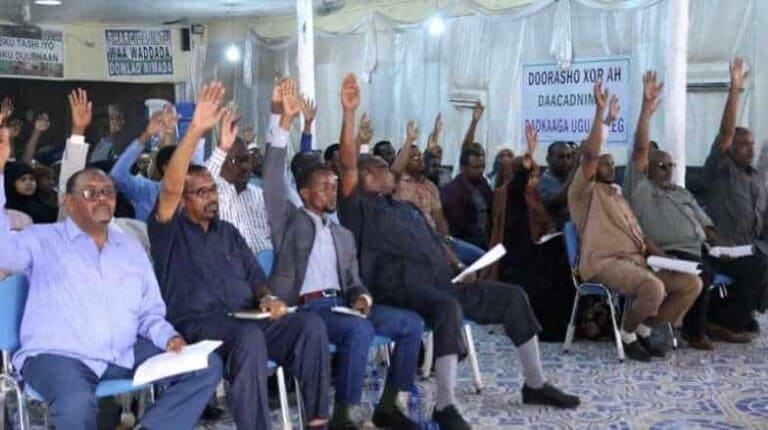 Baarlamaanka Jubbaland ee Axmed Madoobe oo Ansixiyey Muddo kordhintii ugu dheereyd ee magacaabidda Xukuumada