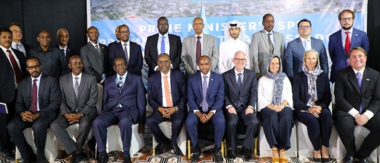 Wakiilada Beesha Caalamka oo Ra’iisal wasaaraha kula shiray Baydhaba & Arrimo xasaasi ah oo laga hadlay (Sawirro)