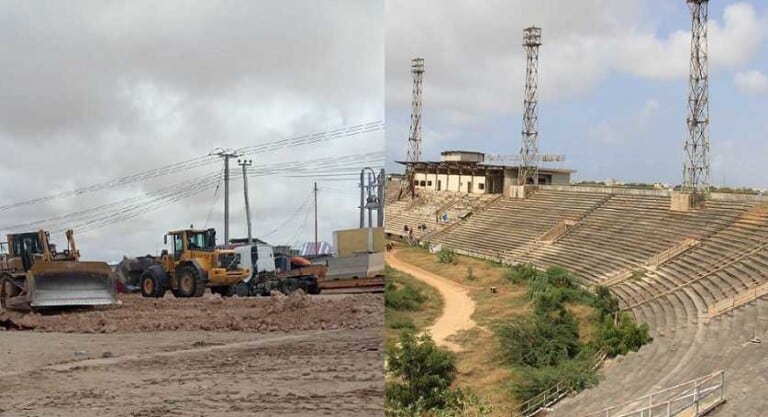 XOG: Alshabab oo Baad ka qaadatay dhismaha Wadada Muqdisho-Afgooye, kadibna joojisay dhismihii Garoonka Muqdisho