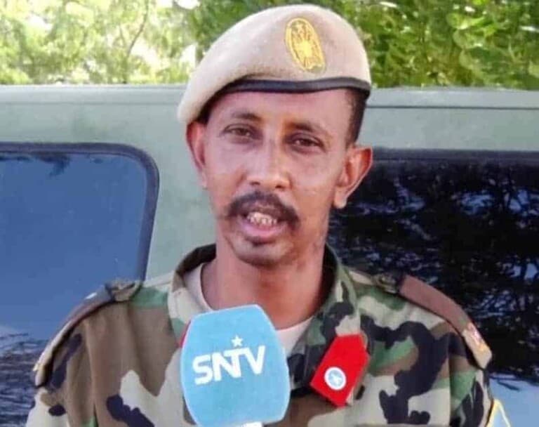 Taliyaha Ciidamada Danab: “Qofna kama laaban Shabaabkii soo weerarray Balidoogle…” Sawirro+Dhageysi