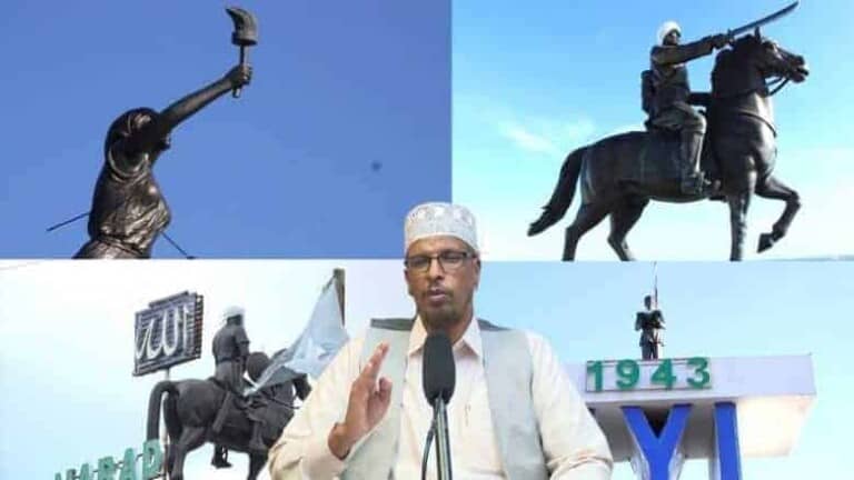 Sheekh Shibli: “Ma bannaana in la dhiso Taallooyin oo hanti lagu bixiyo magacii doono haloo yeelee..” [Daawo]