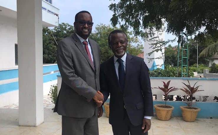Ergeyga Q/Midoobay u magacawday Geeska Afrika oo Muqdisho ka dhoofay, isagoo aan la kulmin Madaxweyne Farmajo