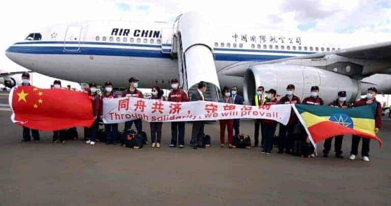 Dhaqaatiir Coronavirus dartiis Dowladda China dirtay oo gaaray magaalada Addis Ababa (Sawirro)