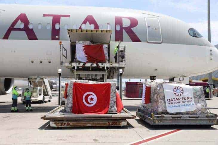 Dowladda Qatar oo Qalab caafimaad ugu Deeqday Dalalka Rwanda, Tunisia, Iran, Algeria & Dalal kale… (Sawirro)