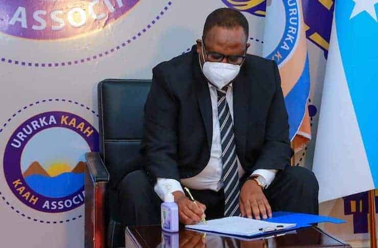 Madaxweyne Deni oo ku biiray Urur Siyaasadeed dhowaan laga dhisay Puntland (Sawirro)