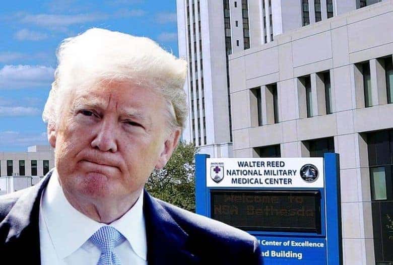 Trump@walterreed-medical Center