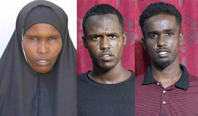 Xubno lagu helay iyagoo Qarax aasaya iyo Haweeney la shaqeyn jirtay oo xukun lagu riday (Sawirro)