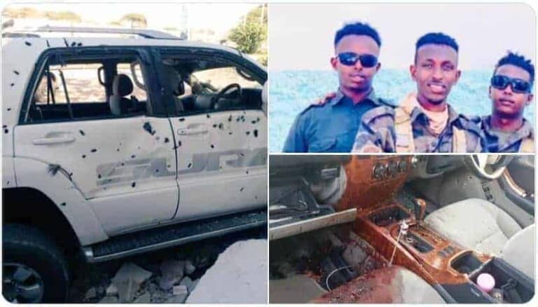 Faahfaahin laga helay Qaraxii maanta ka dhacay Magaalada Muqdisho iyo Cidda la beegsaday (Sawirro)