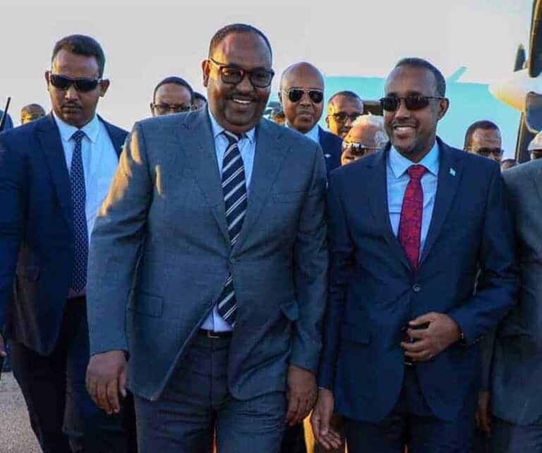 Ra’iisal wasaare Rooble oo lagu soo dhoweeyay Magaalada Garowe & Shir xasaasi ah oo ka bilowday.. (Sawirro)