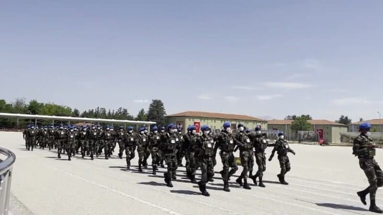 Sawirro: Qeybtii 7-aad ee Ciidamada Kumaandoska Gorgor oo tababar loogu xiray Turkiga, kuna soo jeeda..