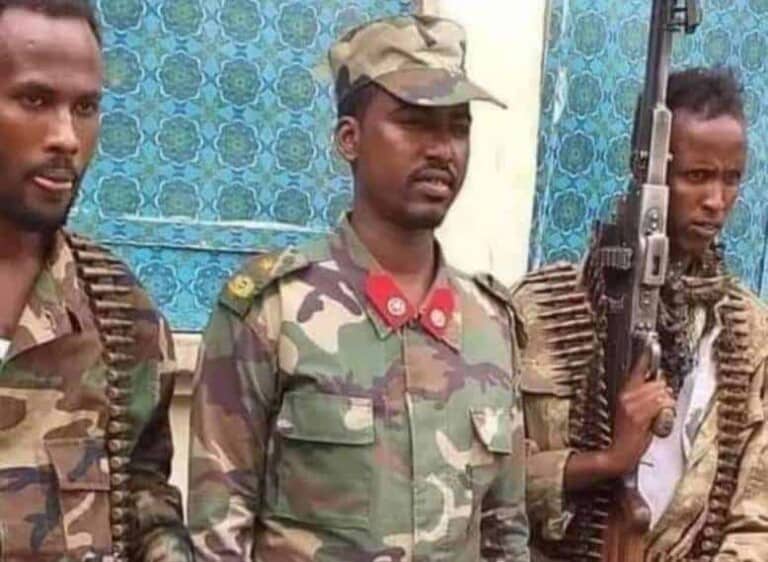 Sarkaal ka tirsanaa Ciidamadii Badbaado Qaran oo ku lug yeeshay is-rasaaseyn ka dhacday Muqdisho