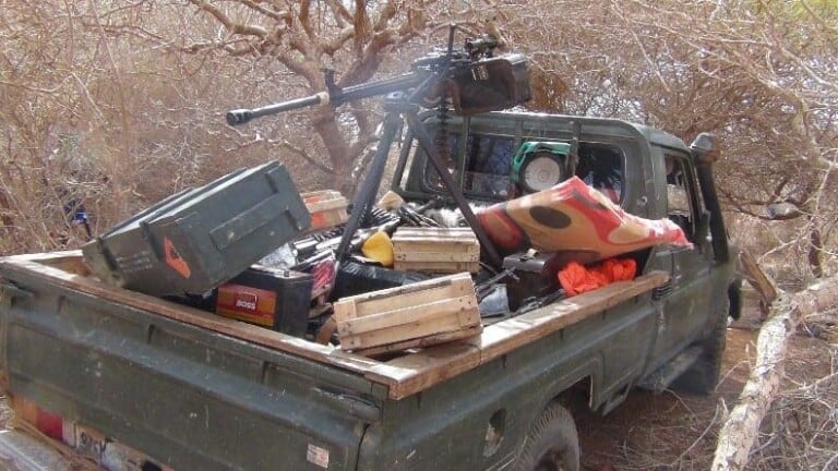 Alshabaab oo soo bandhigtay Gaadiid iyo Hub ay ku qabsatay Dagaalkii Camaara (Sawirro)