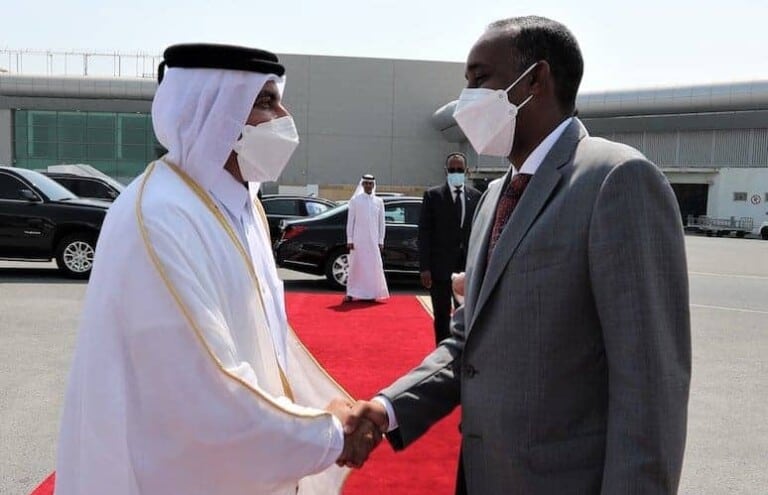 RW Rooble oo ka dhoofay Magaalada Doha iyo Dowladda Qatar oo War kasoo saaray xaaladda Soomaaliya