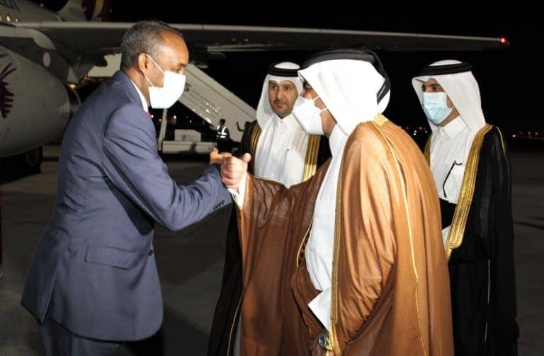 RW Rooble oo lagu soo dhoweeyay magaalada Doha ee dalka Qatar (Sawirro)