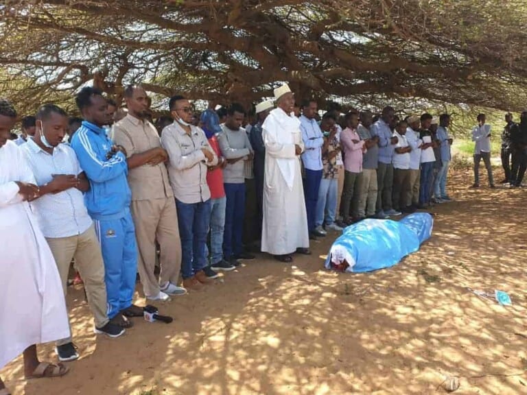 Marxuum C/casiis Afrika oo lagu Aasay Muqdisho iyo Siyaasi Su’aal ka keenay Dilkiisa