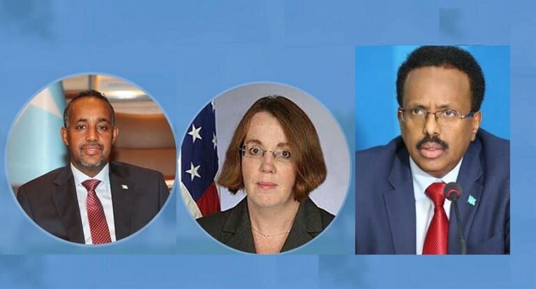 Molly Phee: “Farmajo waan inuu taageeraa RW Rooble iyo shirka uu isugu yeeray Golaha Wadatashiga..”