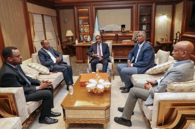 Siyaasiyiinta Beesha H/Gidir oo Madaxtooyada u tegay taageerada Rooble (Ballanqaad loo sameeyay)