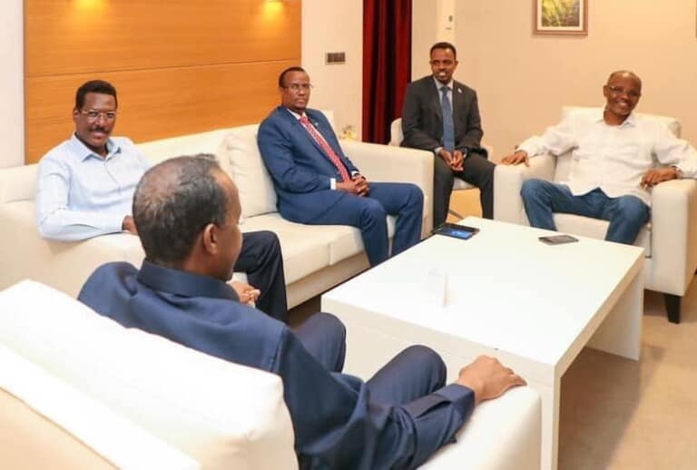 RW Rooble oo la kulmay Madaxda Galmudug, Hirshabeelle iyo K/Galbeed (Arrimaha la isku hayo)