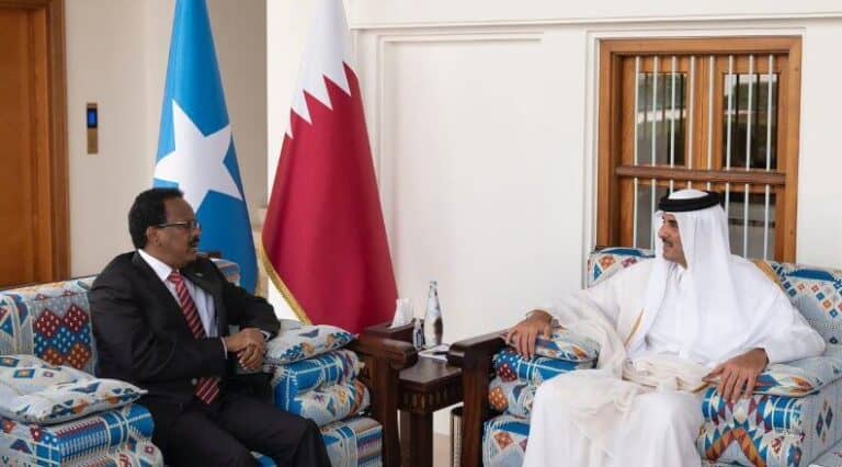 Faahfaahin: Kulan magaalada Doha dhex maray Farmaajo iyo Amiirka Dalka Qatar