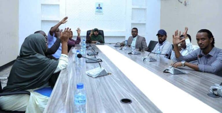 Guddiga SEIT Hirshabeelle oo isbedel ku sameeyay Guddiga soo xulaya ergada Kursiga HOP058