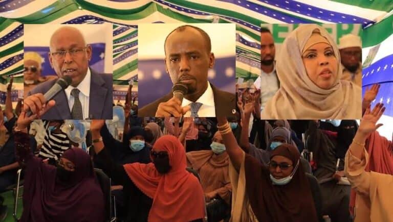 Akhriso: Liiska xildhibaannada oo kasoo baxay Boosaaso, kadib xulashadii Siciid Deni