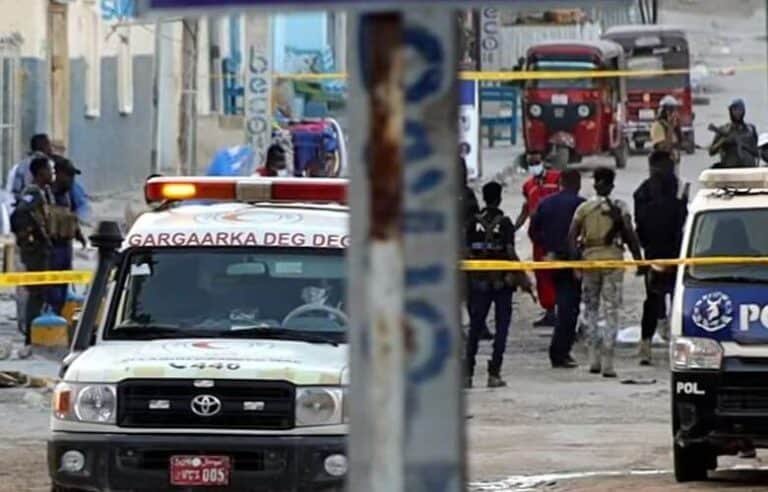 Qarax ka dhacay Magaalada Muqdisho iyo  Faahfaahinta Cidda lagu beegsaday