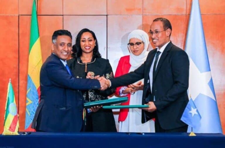 Soomaaliya iyo Itoobiya oo dib u so celiyay Heshiis la saxiixay Sanadkii 1988