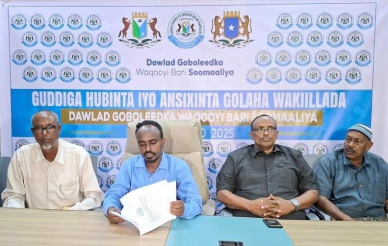 AKHRISO: Liiska Magacyada Xildhibaannada Maamulka cusub ee Waqooyi Bari Soomaaliya